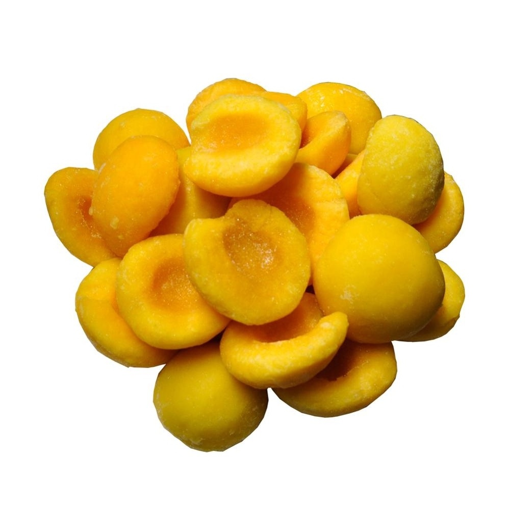 Frozen Yellow Peach Halves Fruit