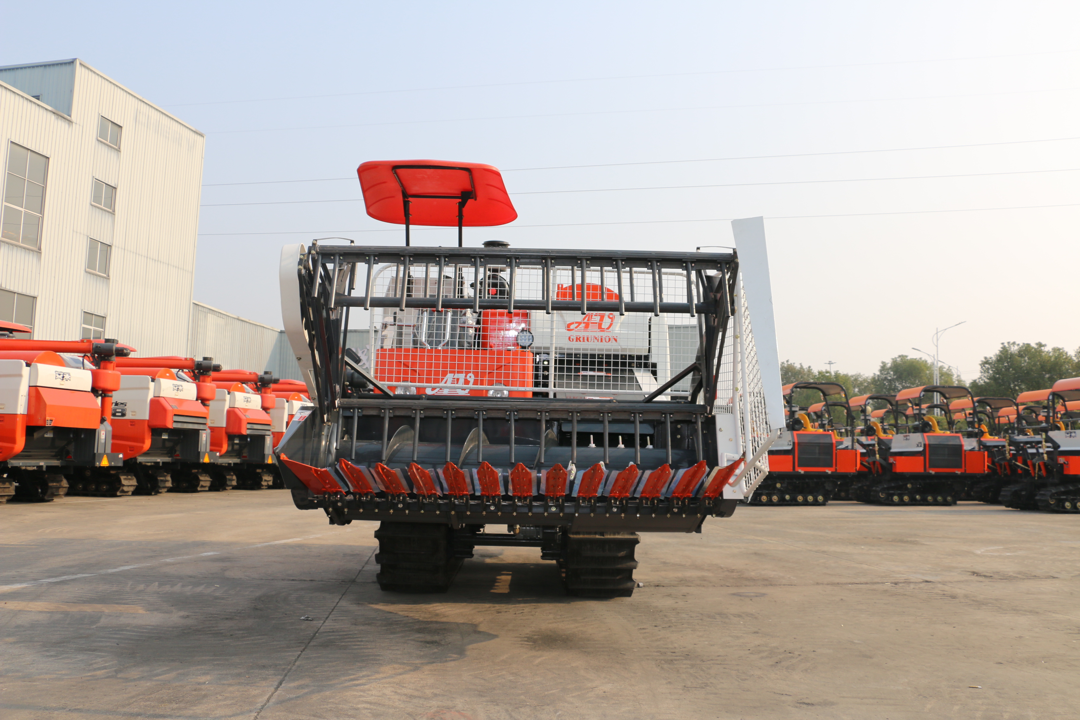 Straw Baling, combine harvester with baler