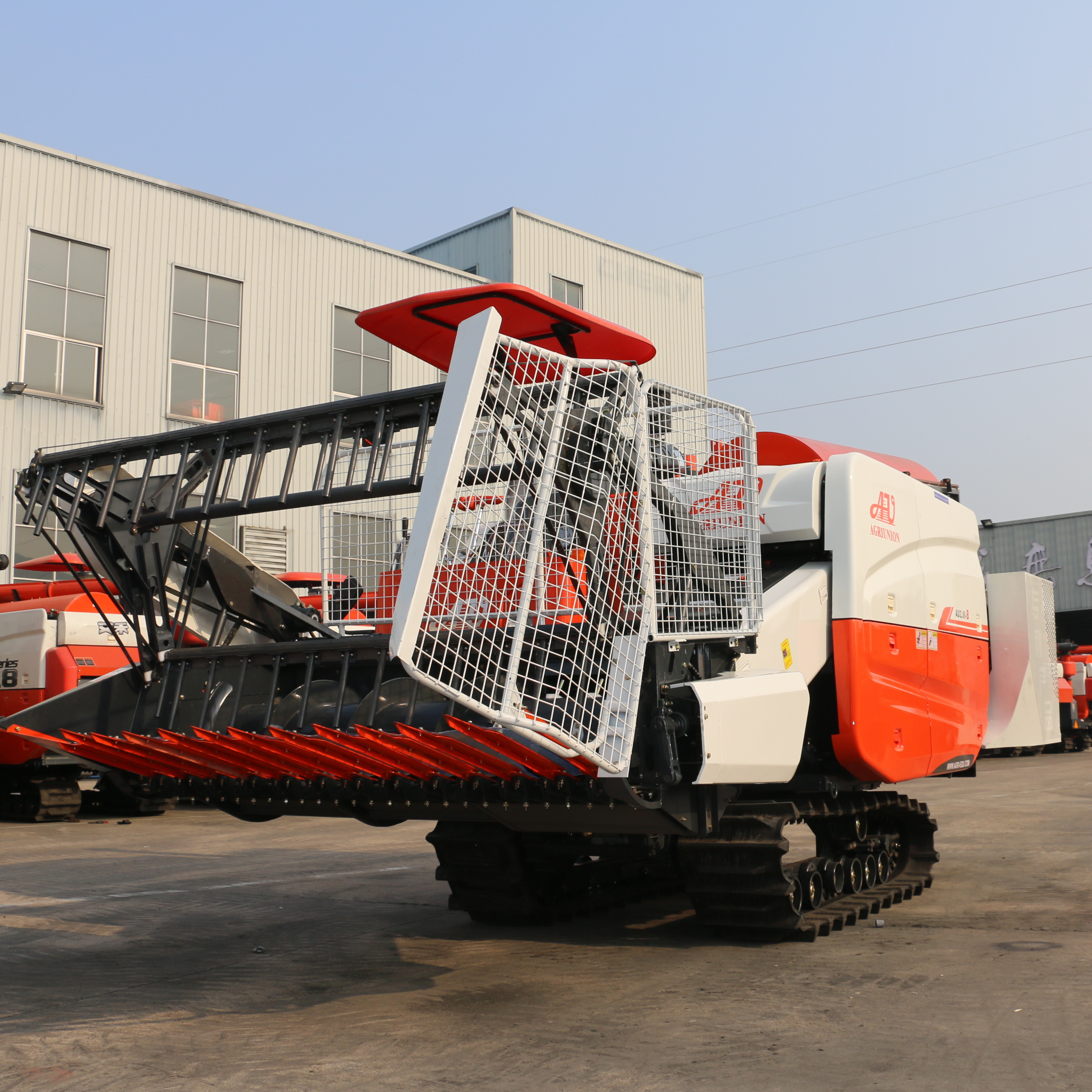 Straw Baling, combine harvester with baler