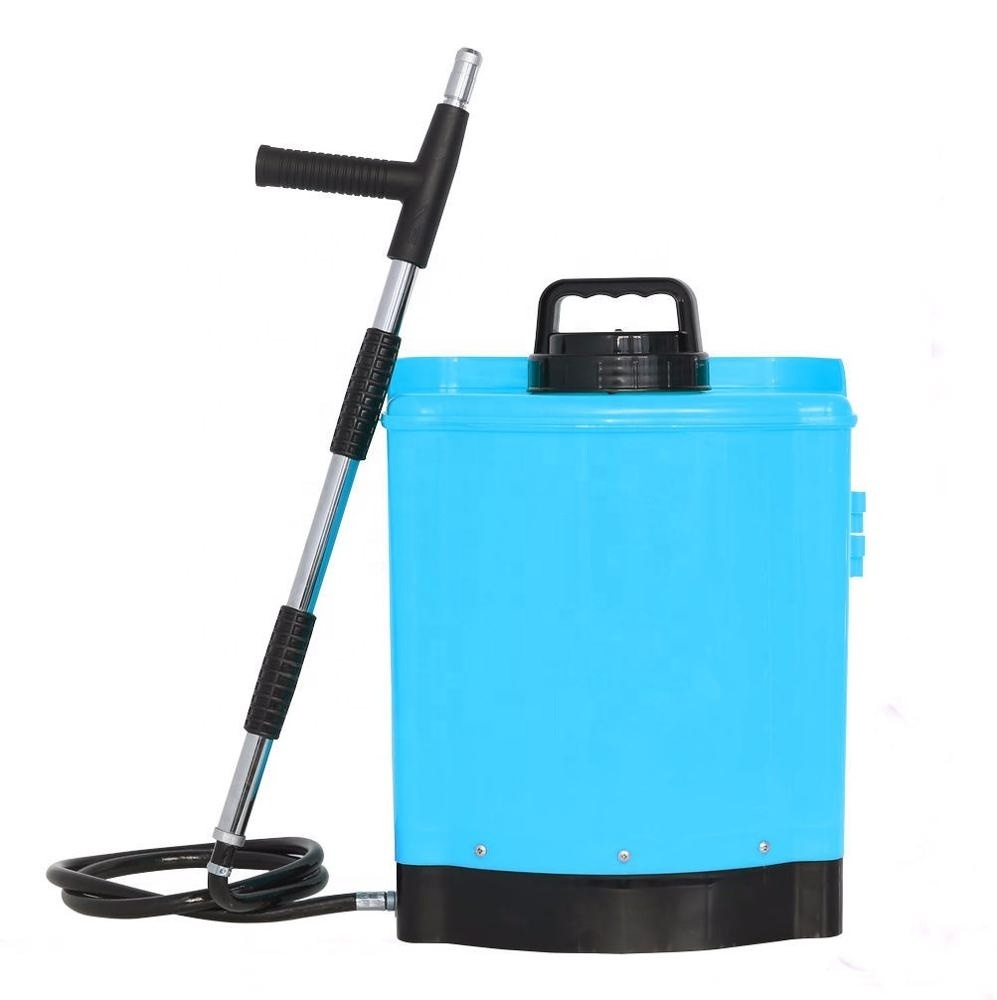 16L double-track retractable lance double effect nozzle chrome-plated copper light alloy spray jet sprayer