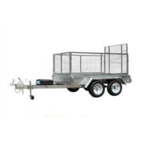 Single Axle Custom Car Trailer 2 wheel trailer strong box utility car trailers prices