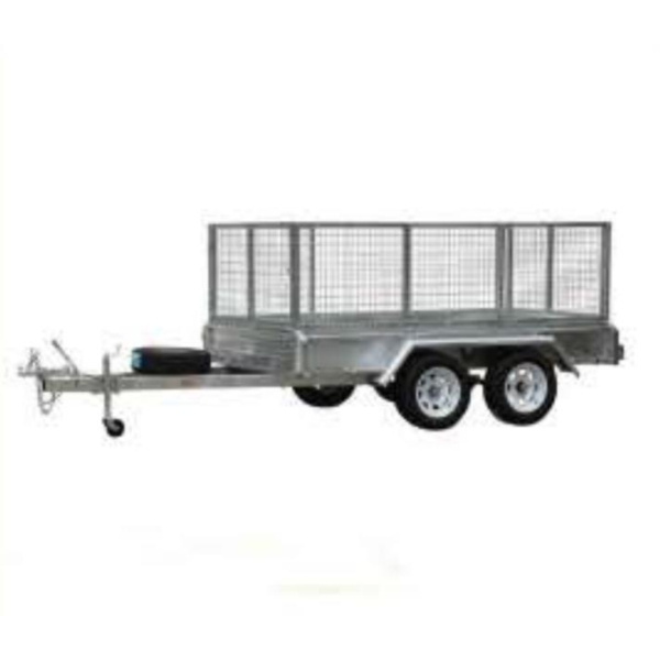 900mm Cage HDG 8x5 Single Axle Caged Trailer with Mesh Utility Box Trailer ATM 750KG Box Trailer