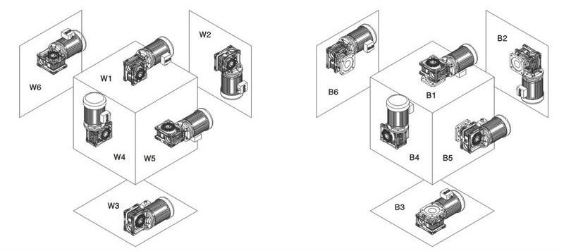 rigid tooth flank helical gearbox for leather spanking skirt machine