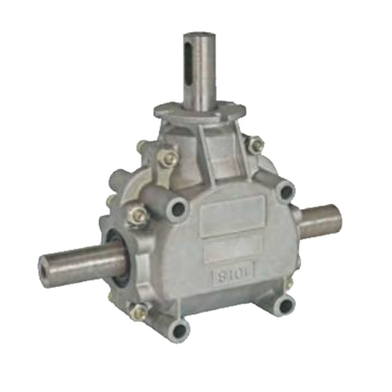 Agricultural T Series Right Angle Transmission pto Spiral Bevel Steering Small Reducer Gearbox For Farm Machine