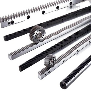 Metric Hardened Steel Rectangular Racks M1 M2 Sliding Gate Windows Door Opener Curved Spur Helical Straight Pinion Gear Rack