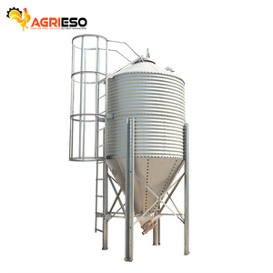 Roxell Feed Silo Storage Bin For Poultry Chicken Farm