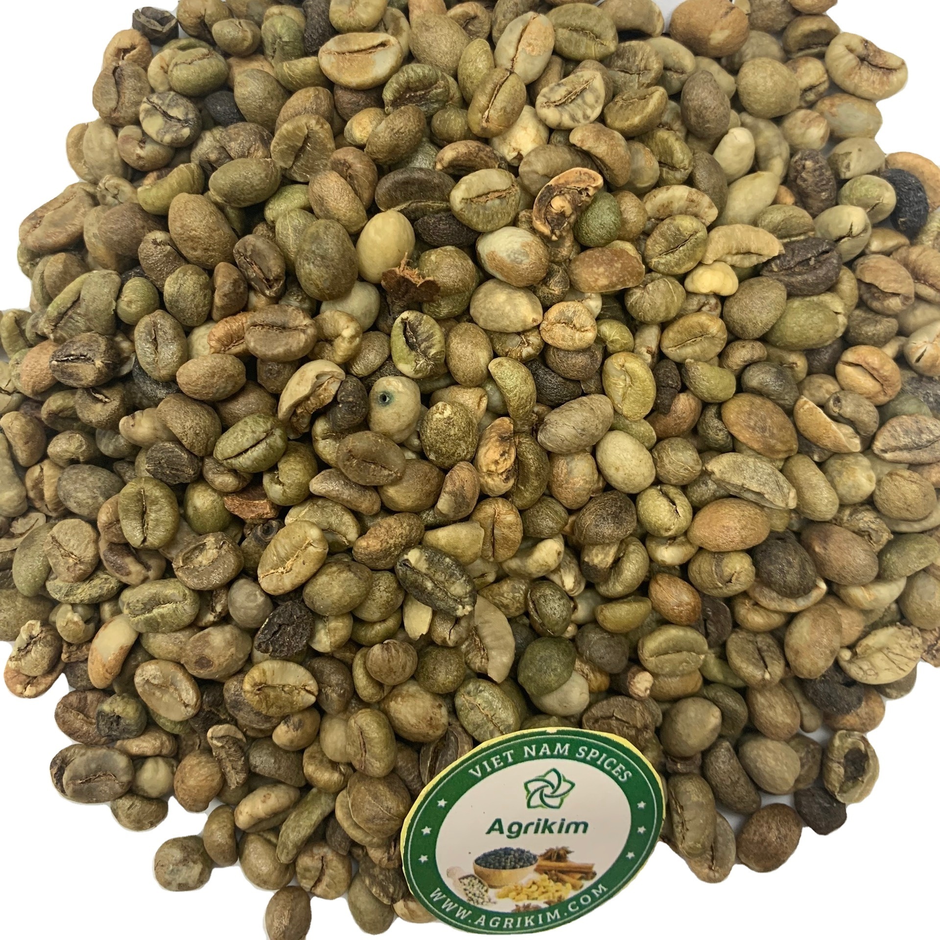 Cheap Raw green coffee beans bulk Vietnamese wholesale arabica and robusta top quality 1kg sample free +84 326055616