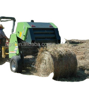 new style high working efficiency tractor PTO use hay round baler straw baler machine grass round baler