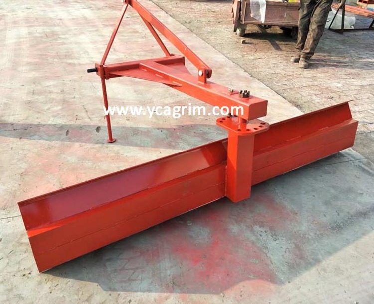 Tractor mounted mini grader land leveler blade scraper grader