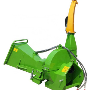 Forestry machinery tractor mounted PTO driven wood chipper machine