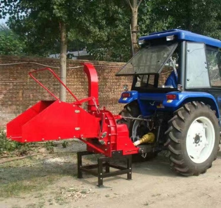 China made wood shredder tractor PTO drive wood chipper