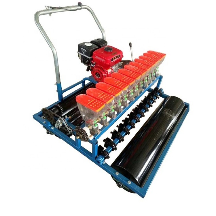 Farm machinery  6 rows onion carrot garlic seed planter with gasoline vegetable seeder machine