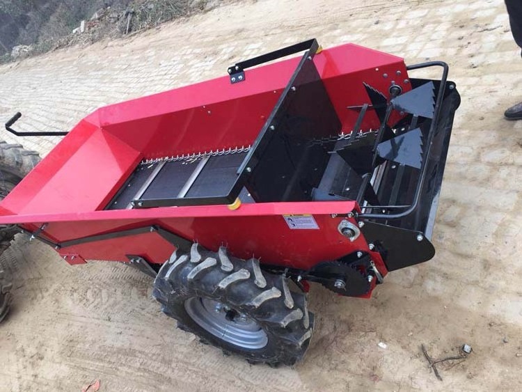 Farm machinery tractor mounted wheel driven GD manure fertilizer spreader ground wheel