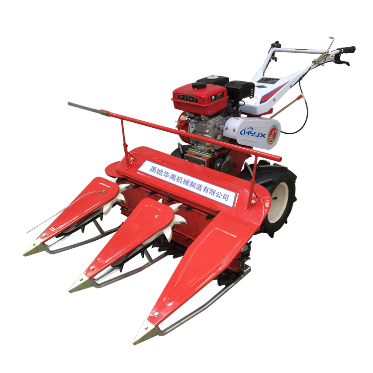 2 Wheels tractor mounted Manual Mini Wheat Harvester rice cutter reaper