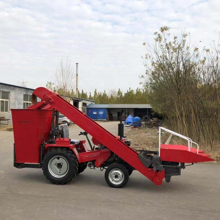 Farm machinery  mini tractor mounted 2 rows sweet corn harvester