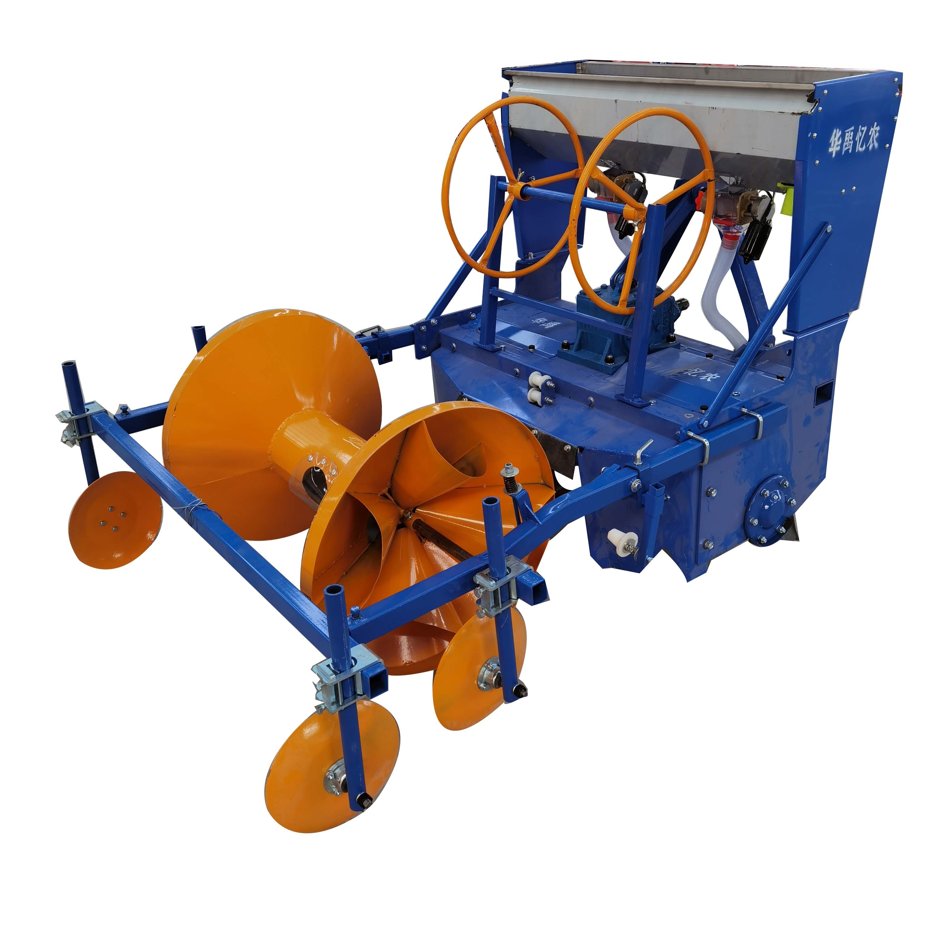 Agriculture equipment multi functional tillage ridging plastic mulch laying machine