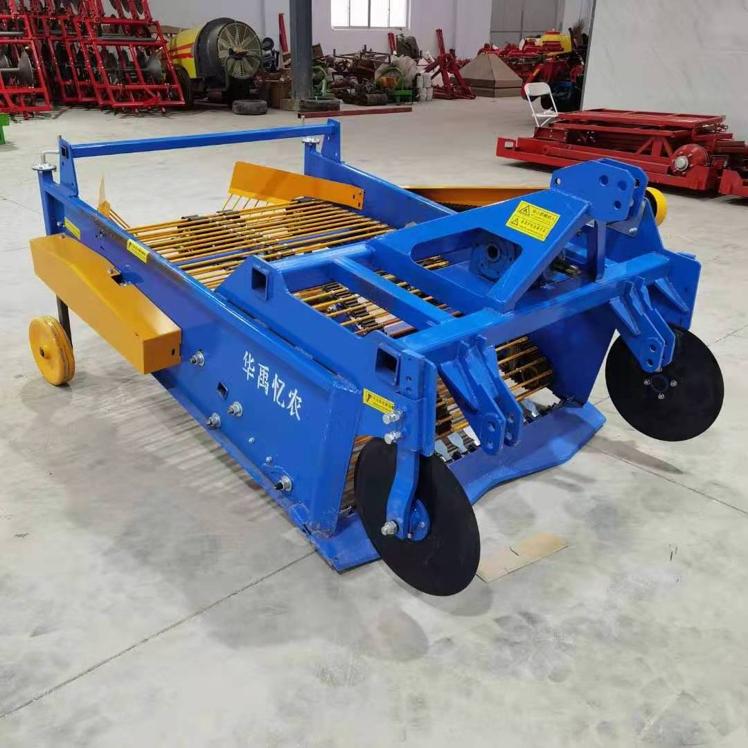 Supper quality tractor mounted double row sweet potato digger harvester manufacturer