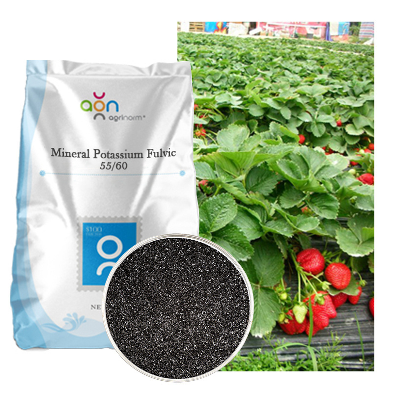 Regulate plant growth organic fertilizer potassium humate shiny flake water-soluble plant fertilizer