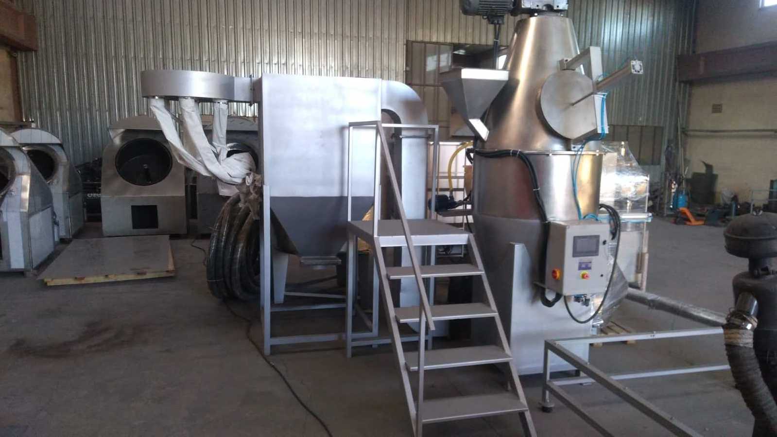 Dry sesame peeling machine waterless sesame hulling machine sesame process line for tahina production