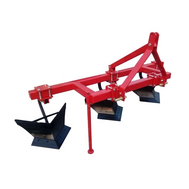 Agricultural red ridging plow furrow plough for sale