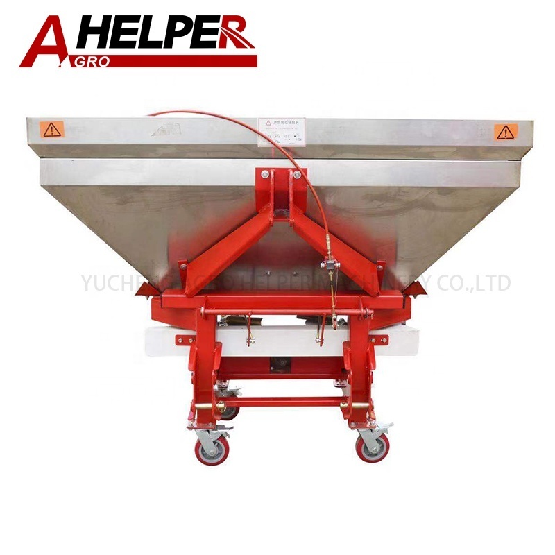 Hot sale tractor PTO mounted fertilizer /salt /sand spreader