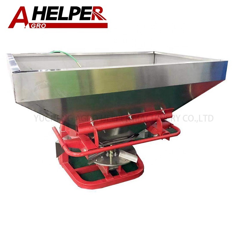 Hot sale tractor PTO mounted fertilizer /salt /sand spreader