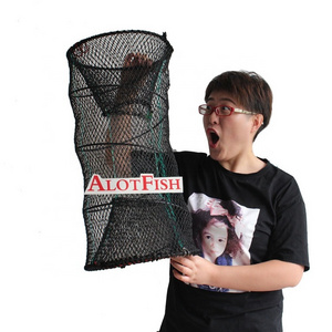 Best quality aquaculture trap 30*60cm Commercial Spring Fishing Trap Lobster Crab Fish Cage Trap