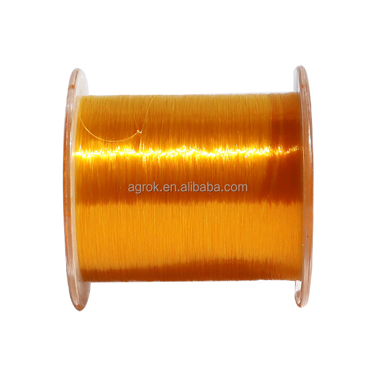 Hot sale orange white green  nylon fishing line 300m 500m Monofilament reel  Fishing  Line Ocean Beach Fishing