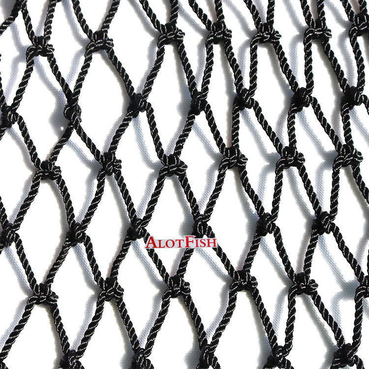 Chinese fishing nets factory Nylon 210d/72ply multi filament fish net large trawl netting