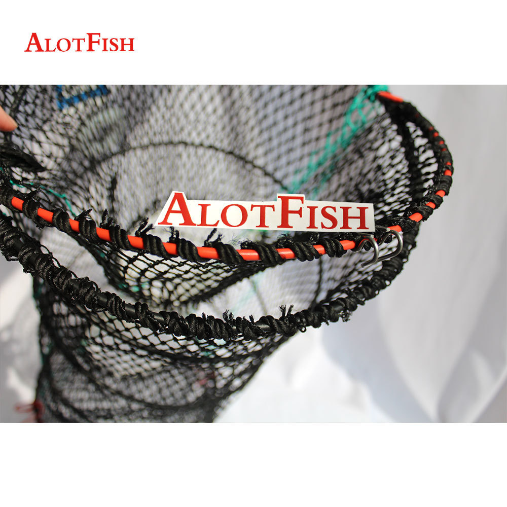 Best quality aquaculture trap 30*60cm Commercial Spring Fishing Trap Lobster Crab Fish Cage Trap