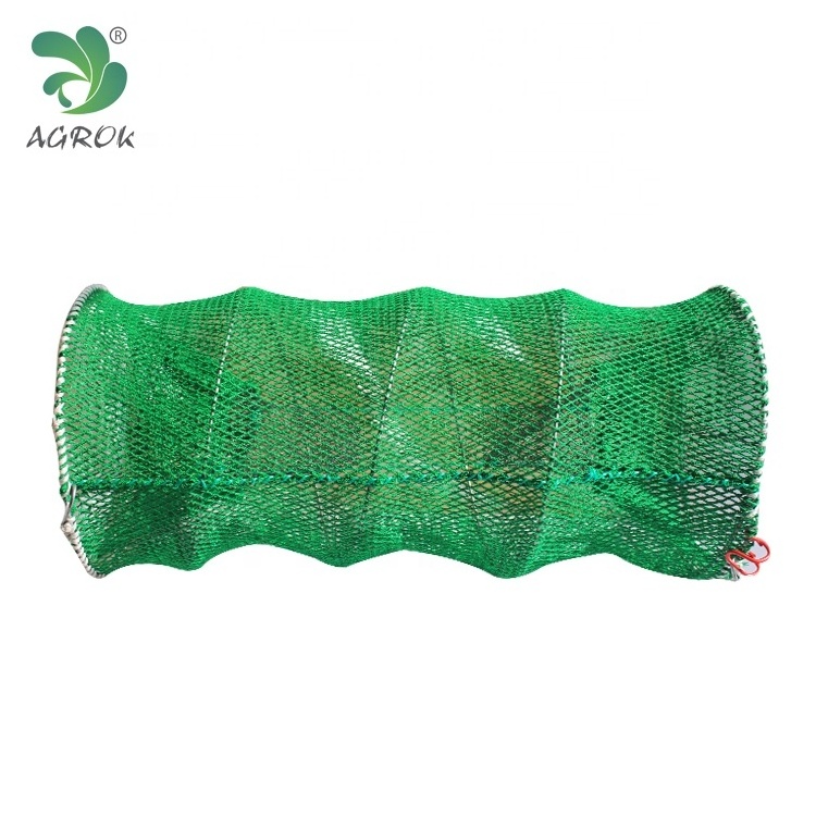 AGROK 70130 Foldable Spring Trap Codfish Catfish Deep Sea Fishing Cage Protect Fish Skin