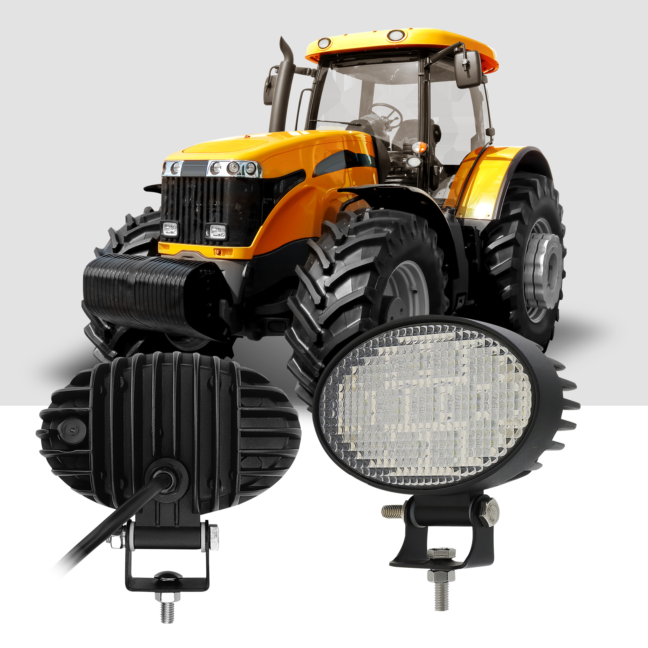 RoHS Approved 39W Agriculture LED Work Lights Flood Spot Beam 5.6