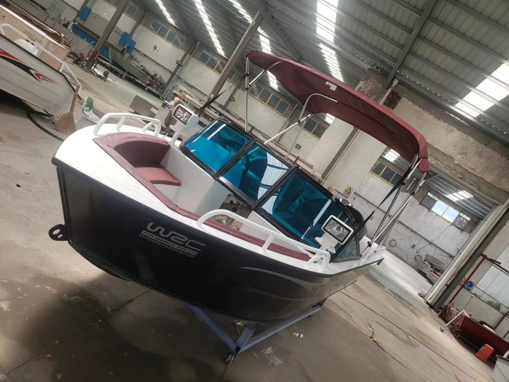 Aluminium alloy Sailing Yacht fishing motor boat speed boat for sale