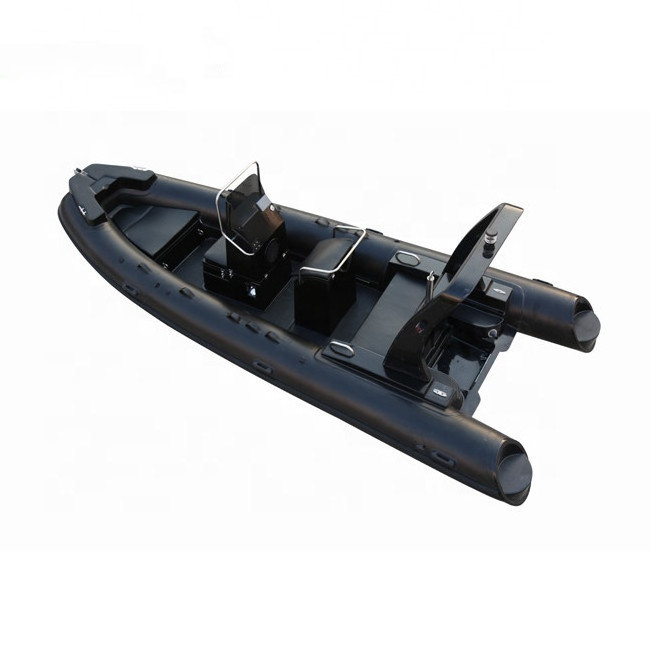 Hypalon RIB boat RIB580 5.8m/19ft for 8 person fiberglass hull