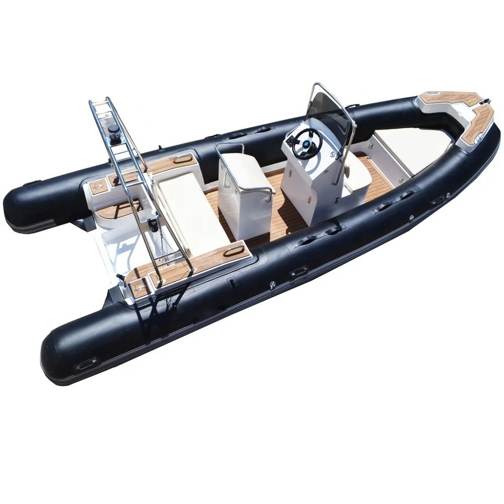 Hypalon RIB boat RIB580 5.8m/19ft for 8 person fiberglass hull