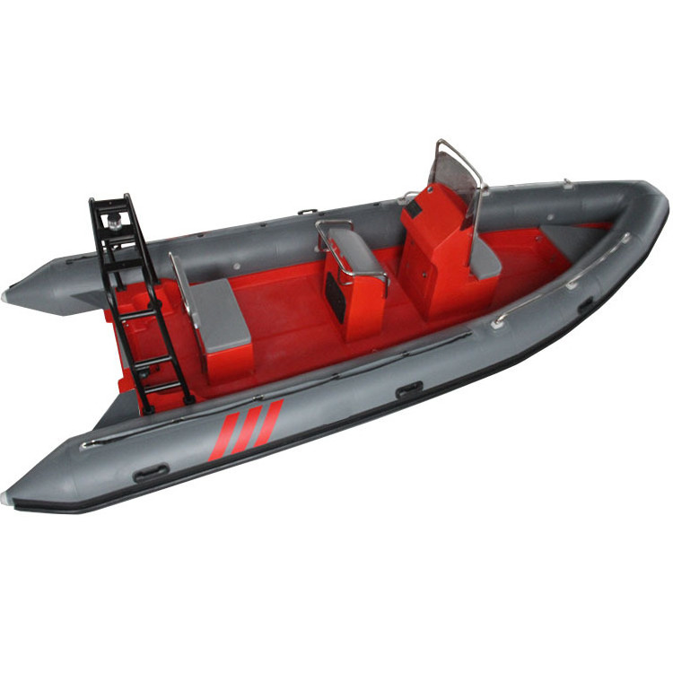 1.2mm rib660 taiwan hyaplon deep keel semi rigid hull inflatable boat for diving