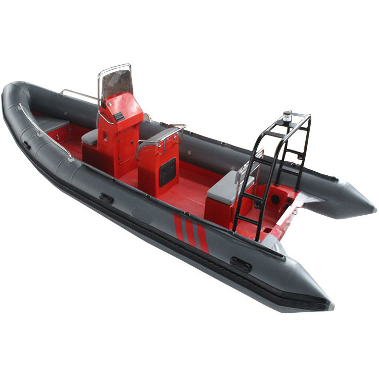 1.2mm rib660 taiwan hyaplon deep keel semi rigid hull inflatable boat for diving