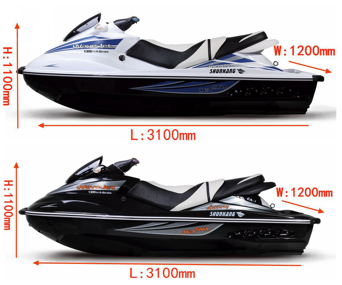 1400CC three-person wave boat jet ski wave boat jet ski motorboat