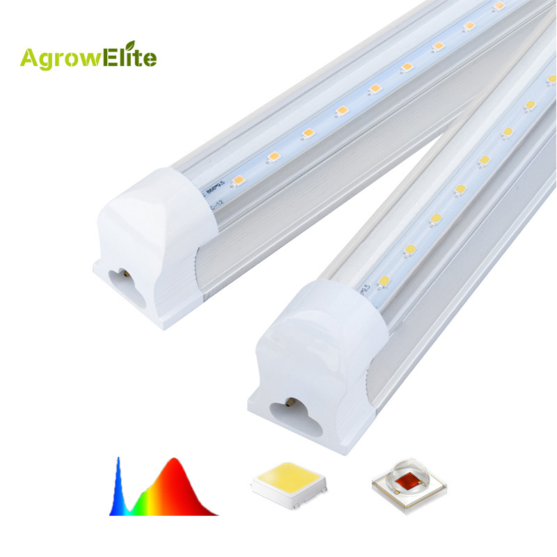 Agrow Elite Highly efficient and energy-saving ultimate lighting helps plants thrive T8 LED plant growth light