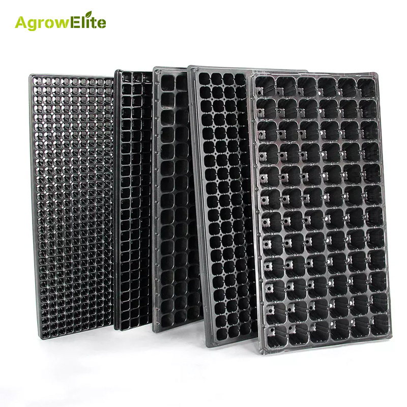 seed trays vegetable garden seedlings planter tray for seed planting 16-cell seed starting trays