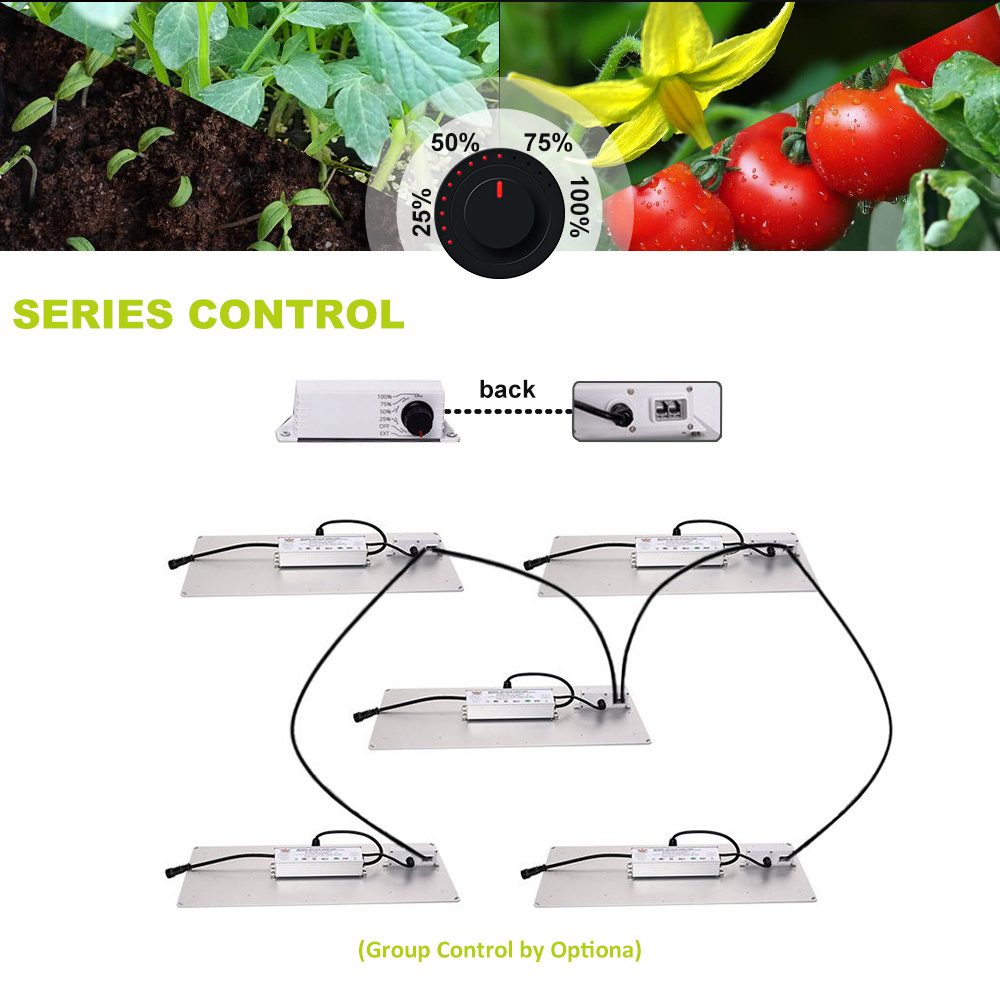 Samsung lm301h battery powered agricultural commercial full spectrum 400w grow  led lights