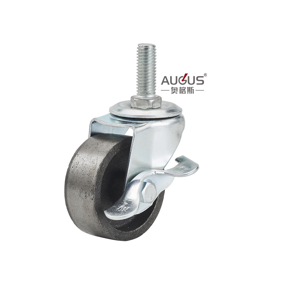 hot sale 1.5 2 2.5 3 Inch Iron Caster Wheels