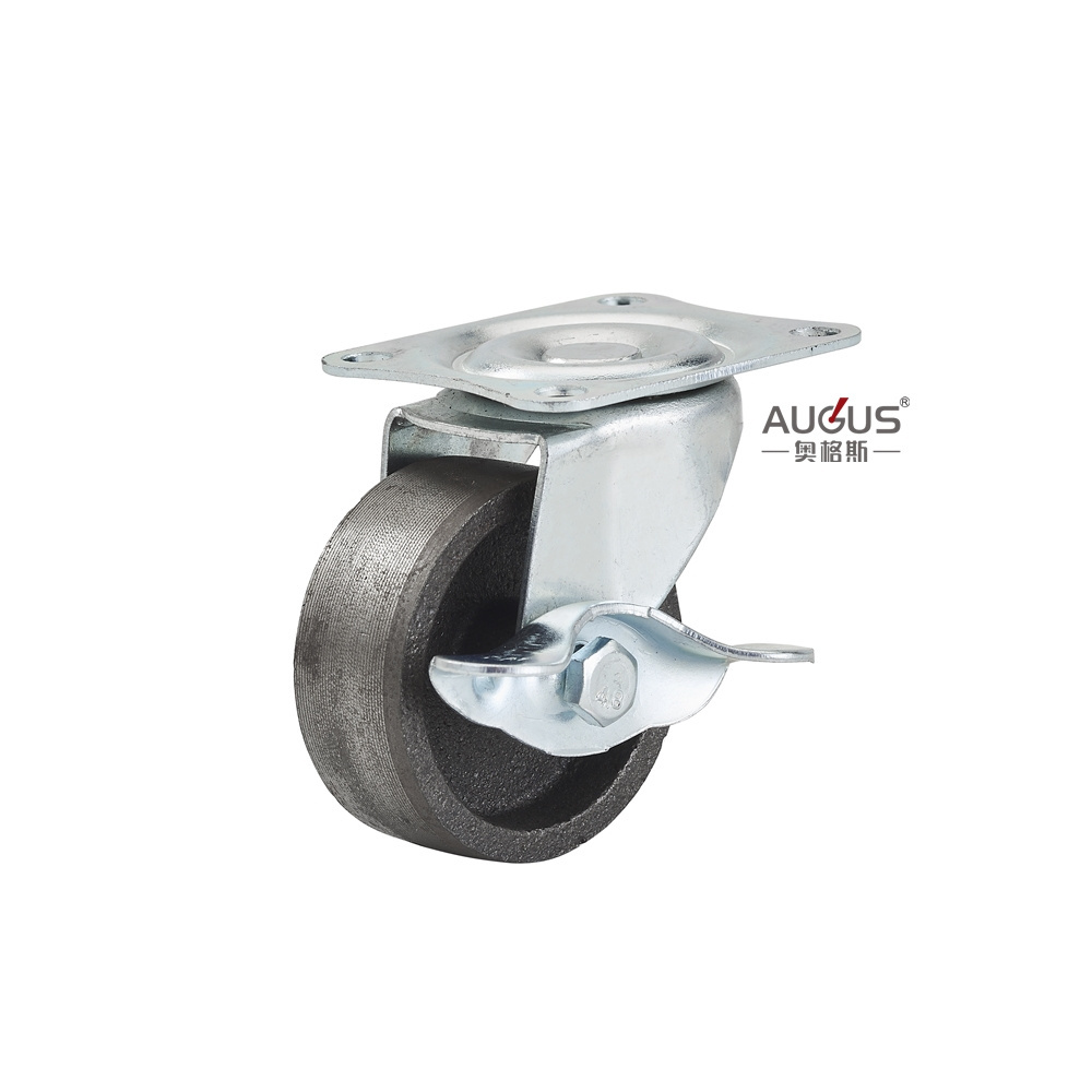 hot sale 1.5 2 2.5 3 Inch Iron Caster Wheels