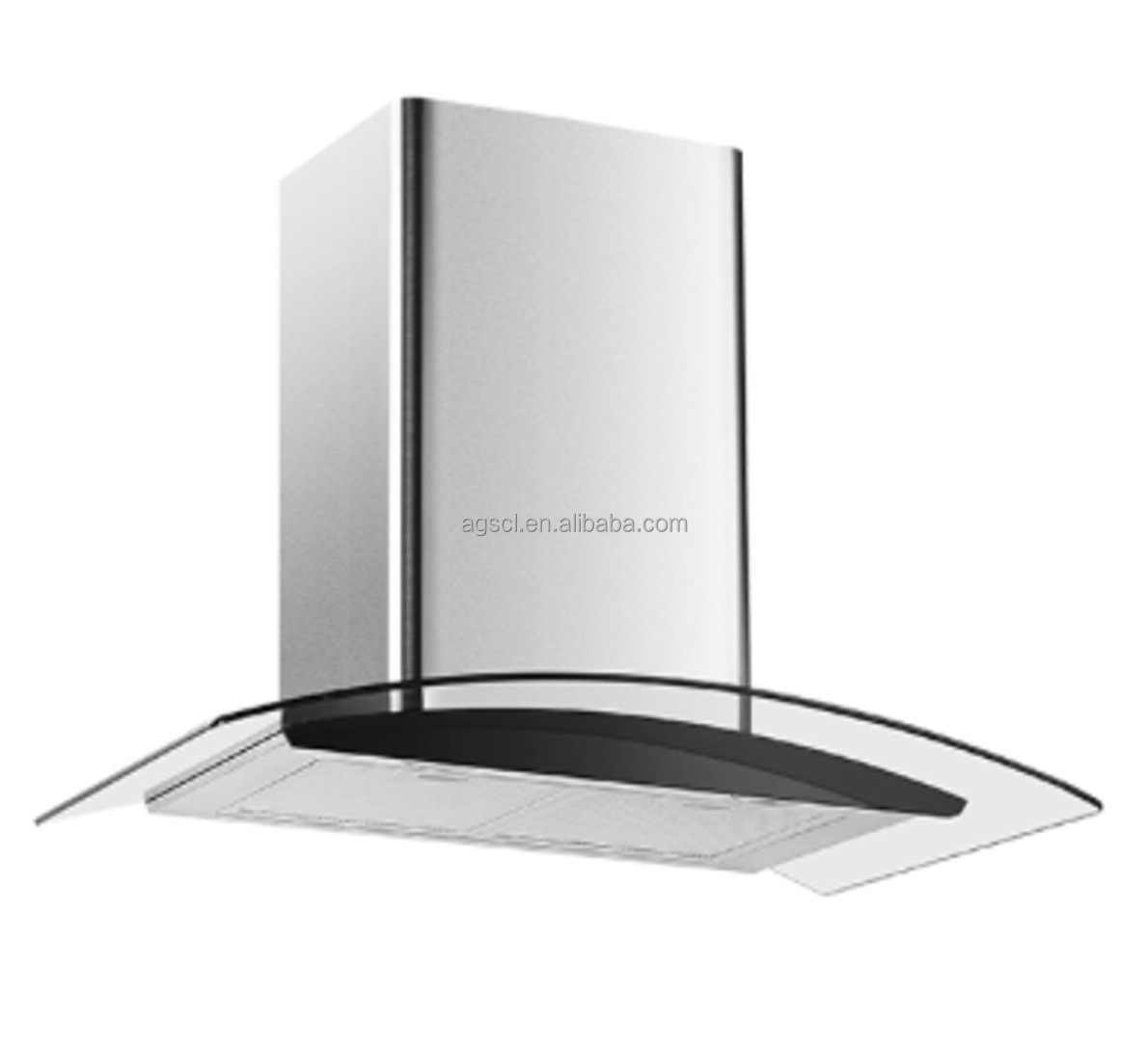 Kitchen chimney with heat auto clean range hood with BLDC motor