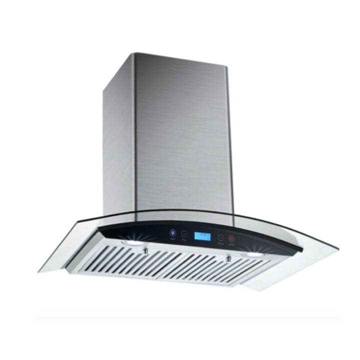 Kitchen chimney with heat auto clean range hood with BLDC motor