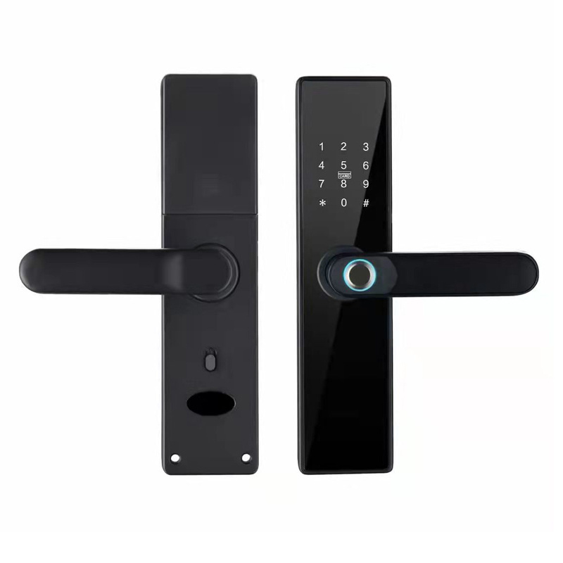 Smart Life Tuya App Wifi Intelligent Digital Smart Door Lock Biometric Fingerprint Scanner Password Smart Lock