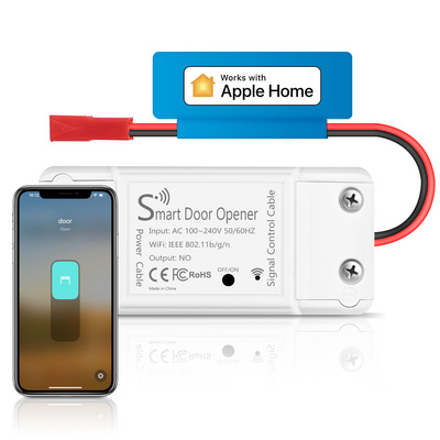 Matter Smart WiFi Garage Door Opener Remote Control Compatible with Apple Home Google Home Alexa SmartThings Siri Carplay