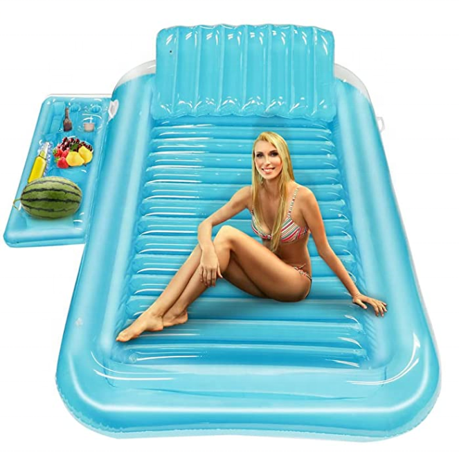 Inflatable Float  Inflatable Mattress Surfboard Pool Lounger for Adults and Kids (14+) for Lazy River, Pool or Summer Beach