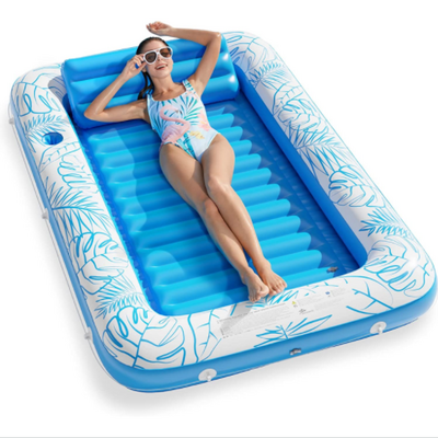 Inflatable Pool Float Lounge Floating Water bed for Swimming Pool Lounger chair Pool Party for Adults Kids