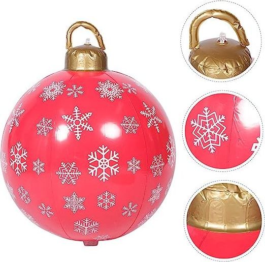 Inflatable Christmas Ball Outside Toy Outdoor Play Toys for Out Door Decor PVC Inflatable Christmas Ball Christmas Inflatable De